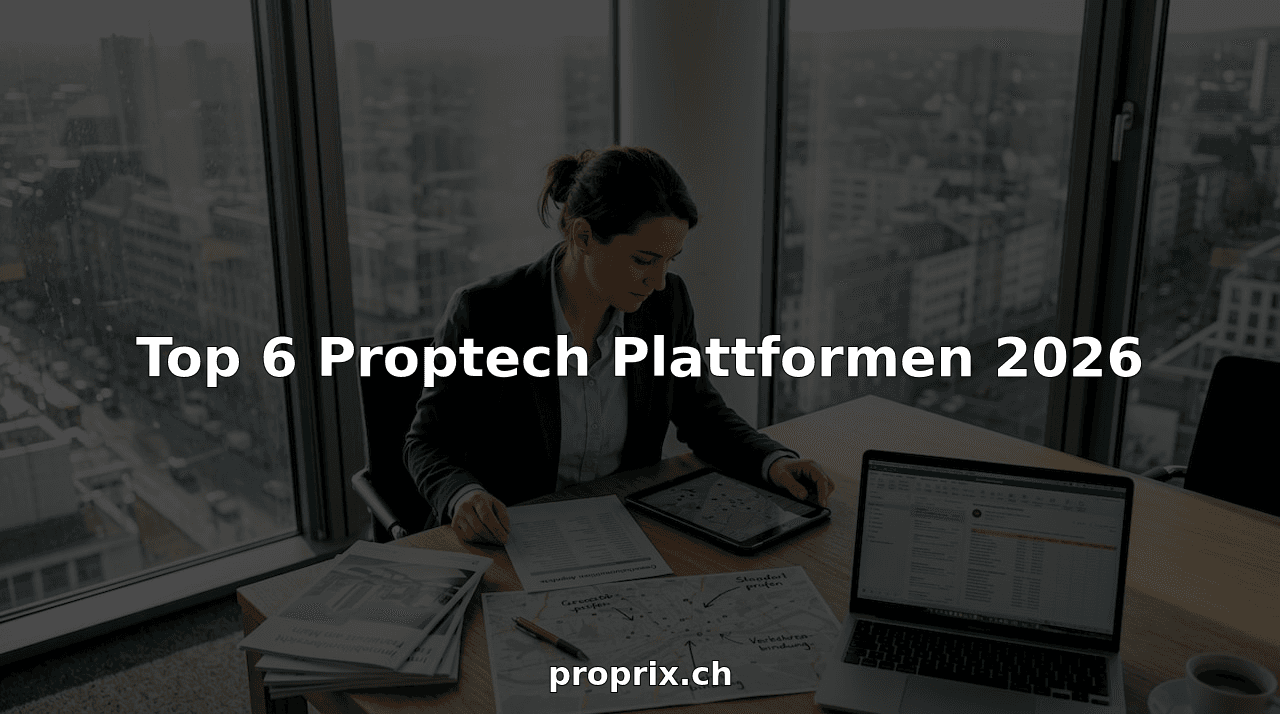 Top 6 Proptech Plattformen 2026