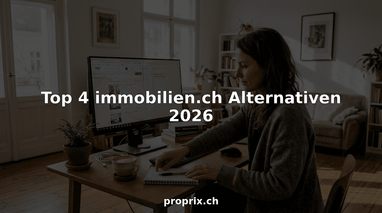 Top 4 immobilien.ch Alternativen 2026