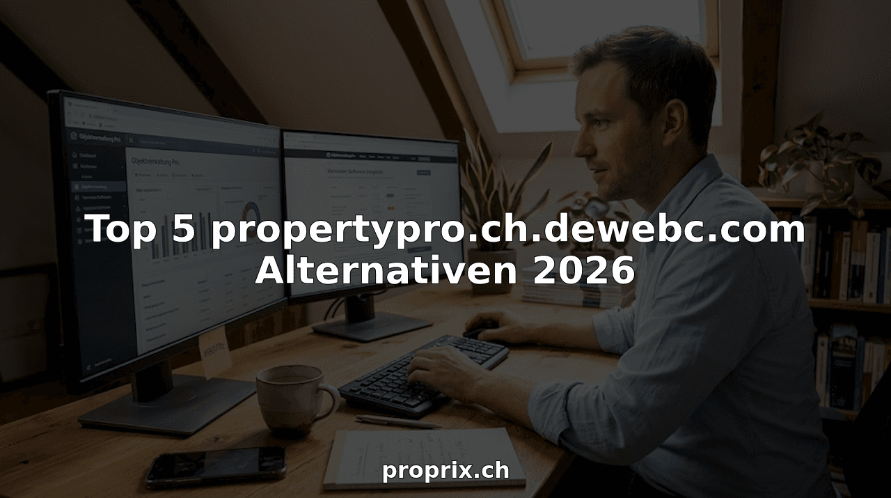 Top 5 propertypro.ch.dewebc.com Alternativen 2026