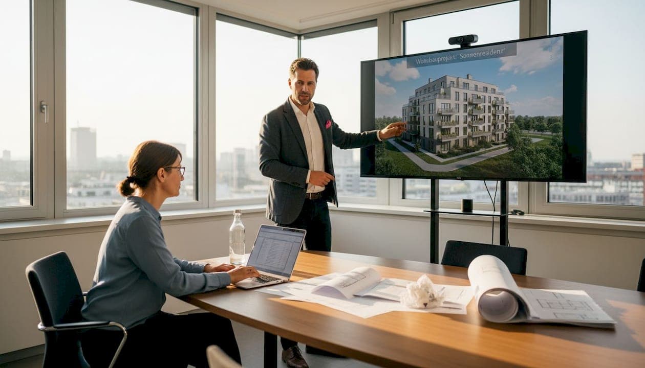Immobilienprojekte Professionell Präsentieren und Kosten Senken