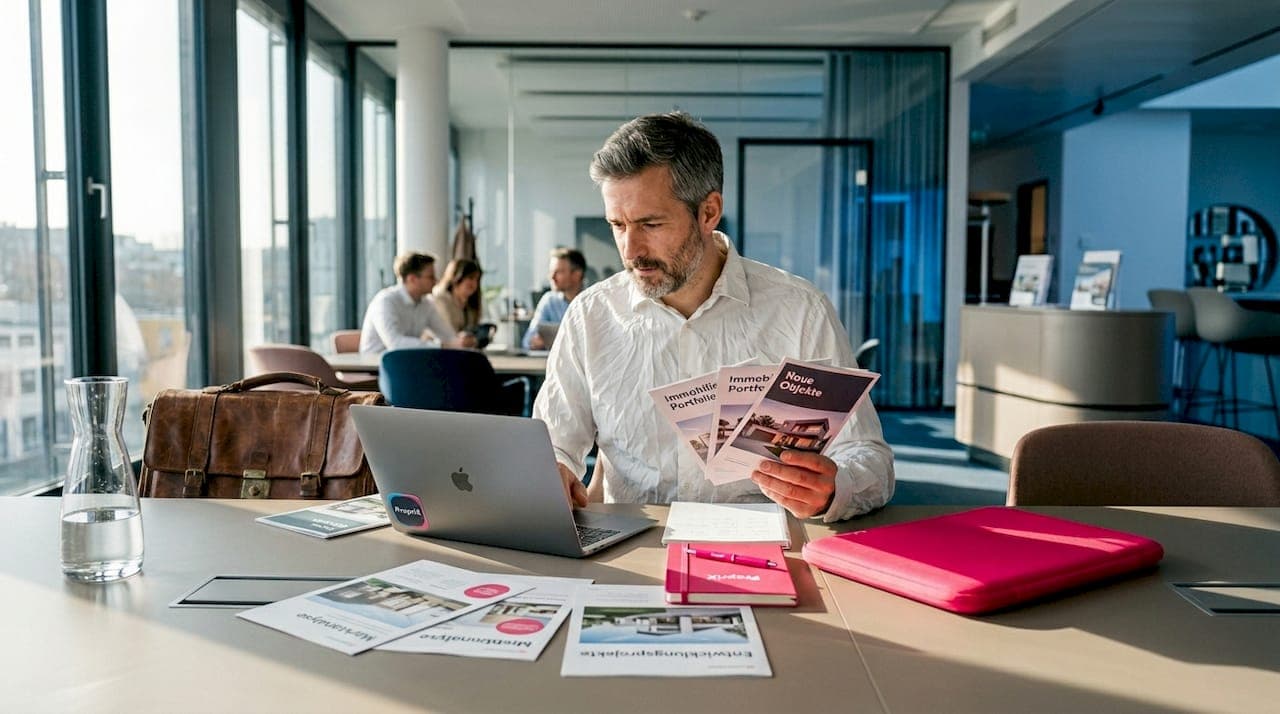 Werbemittel im Immobilienmarketing: Übersicht & Praxistipps